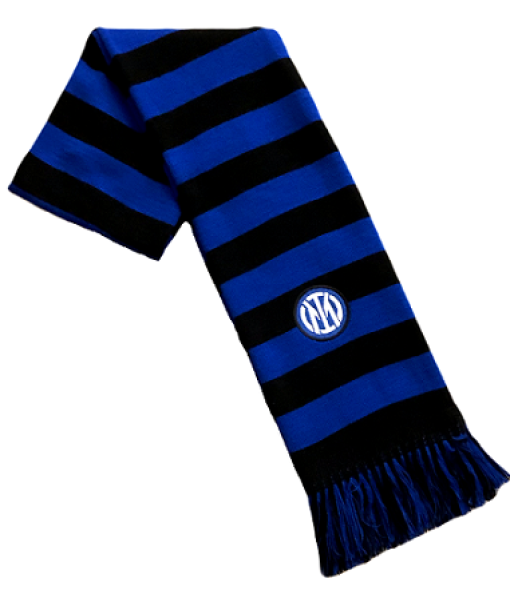 SCIARPA INTER UFFICIALE TUBOLARE NERAZZURRA in ACRILICO STRISCE